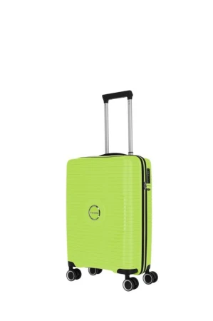 Travelite Orbita S Lime kufr + kosmetická taštička zdarma