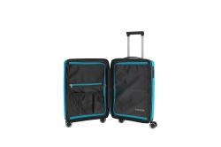 Travelite Orbita S Turquoise kufr + kosmetická taštička zdarma