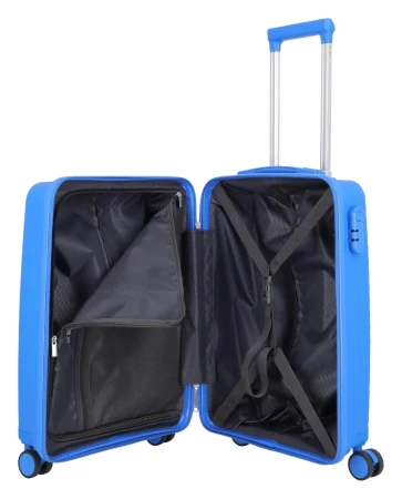 Travelite Pacific S modrý kabinový kufr