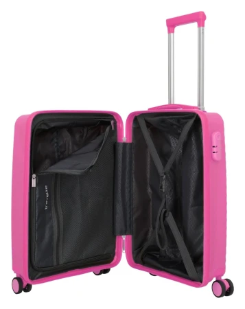 Travelite Pacific S růžový kabinový kufr