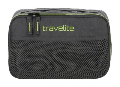 Travelite Packing Cubes S, M, L antracitová sada cestovních organizérů