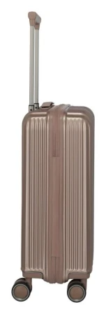 Travelite Paros 4w S hnědý kabinový kufr
