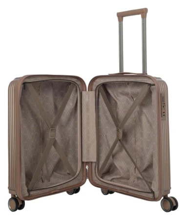 Travelite Paros 4w S, M, L Cappuccino sada kufrů