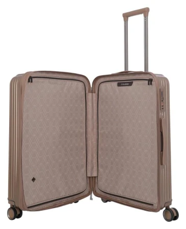 Travelite Paros 4w S, M, L Cappuccino sada kufrů