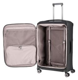 Travelite Priima L Black kufr + kosmetická taštička zdarma