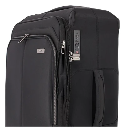 Travelite Priima L Black kufr + kosmetická taštička zdarma