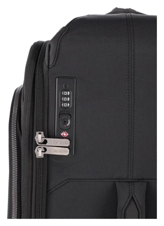 Travelite Priima L Black kufr + kosmetická taštička zdarma