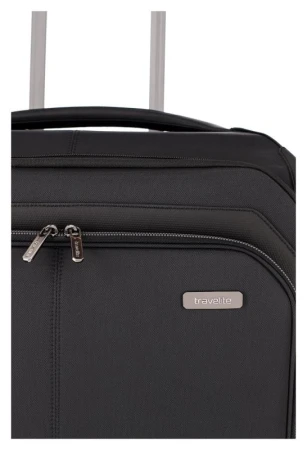 Travelite Priima L Black kufr + kosmetická taštička zdarma