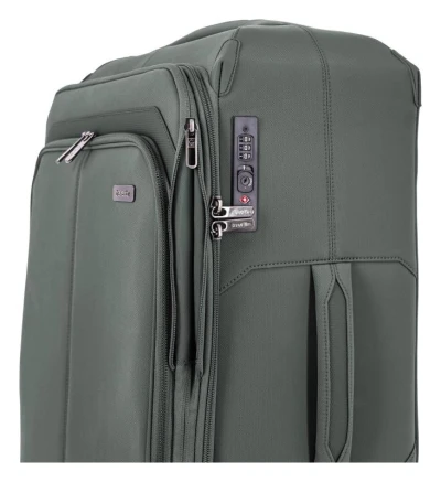 Travelite Priima L Olive kufr + kosmetická taštička zdarma