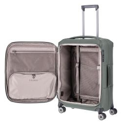 Travelite Priima M Olive kufr + kosmetická taštička zdarma