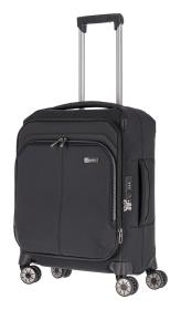 Travelite Priima S Black kufor + kozmetická taštička zadarmo Travelite Priima S Black kufor + kozmetická taštička zadarmo
