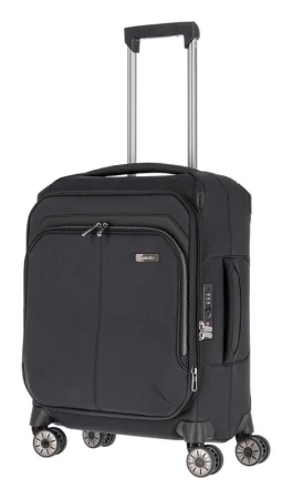 Travelite Priima S Black kufr + kosmetická taštička zdarma