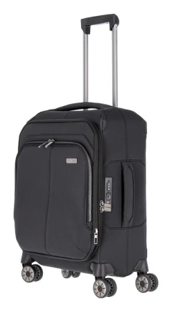 Travelite Priima S Black kufr + kosmetická taštička zdarma