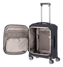 Travelite Priima S Black kufr + kosmetická taštička zdarma
