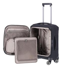 Travelite Priima S Black kufr + kosmetická taštička zdarma
