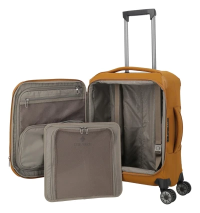 Travelite Priima S žlutý kabinový kufr