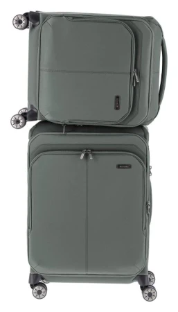 Travelite Priima S Olive kufr + kosmetická taštička zdarma