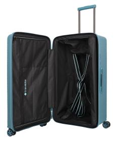 Travelite Roomer Trunk L Aqua + kosmetická taštička zdarma