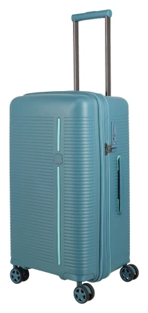Travelite Roomer Trunk M tyrkysový cestovní kufr