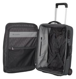 Travelite Skaii 2w S Anthracite kufr + kosmetická taštička zdarma