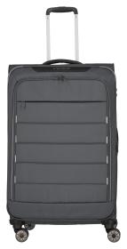 Travelite Skaii 4w L Anthracite kufr + kosmetická taštička zdarma