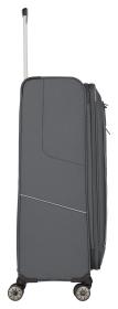 Travelite Skaii 4w L Anthracite kufr + kosmetická taštička zdarma