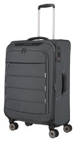Travelite Skaii 4w M Anthracite kufor + kozmetická taštička zadarmo Travelite Skaii 4w M Anthracite kufor + kozmetická taštička zadarmo