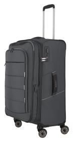 Travelite Skaii 4w M Anthracite kufr + kosmetická taštička zdarma