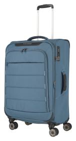 Travelite Skaii 4w M Blue kufr + kosmetická taštička zdarma