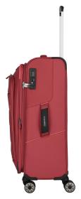 Travelite Skaii 4w M Red kufr + kosmetická taštička zdarma