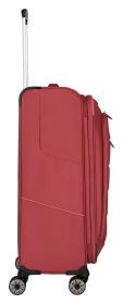Travelite Skaii 4w M Red kufr + kosmetická taštička zdarma