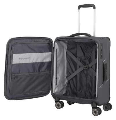 Travelite Skaii 4w S, M, L antracitová sada kufrů