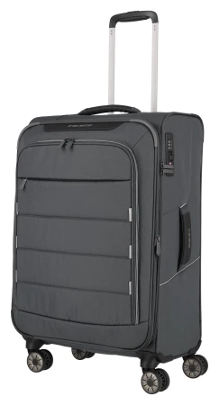 Travelite Skaii 4w S, M, L antracitová sada kufrů