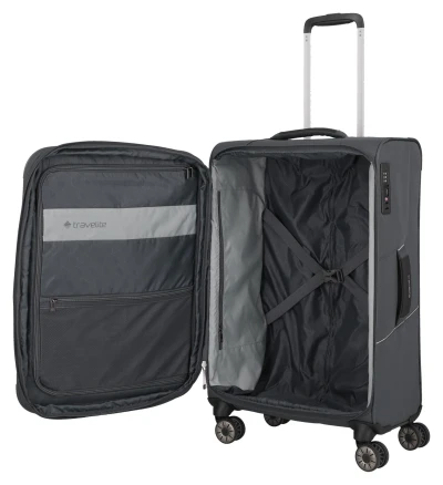Travelite Skaii 4w S, M, L antracitová sada kufrů