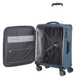 Travelite Skaii 4w S,M,L Blue + kosmetická taštička zdarma