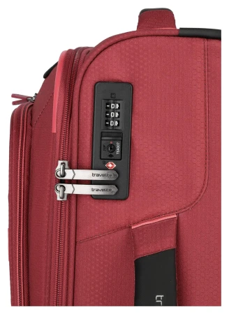 Travelite Skaii 4w S, M, L červená sada kufrů