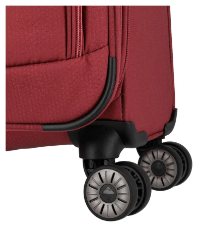 Travelite Skaii 4w S, M, L červená sada kufrů