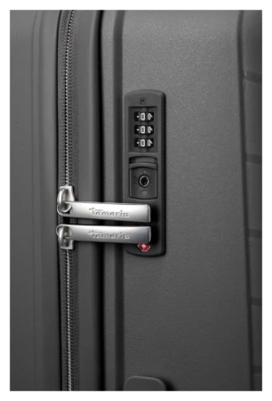 Travelite Tamaris Voyaage M exp. Anthracite + kosmetická taštička zdarma