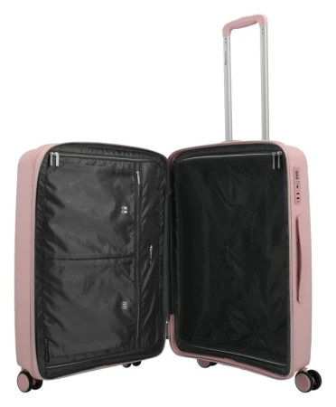 Travelite Tamaris Voyaage M exp. Blush + kosmetická taštička zdarma