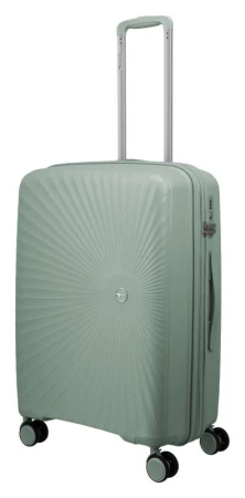 Travelite Tamaris Voyaage M exp. Sage Green + kosmetická taštička zdarma Travelite Tamaris Voyaage M exp. Sage Green + kosmetická taštička zdarma