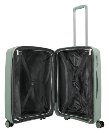 Travelite Tamaris Voyaage M exp. Sage Green + kosmetická taštička zdarma