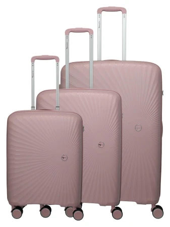 Travelite Tamaris Voyage S, M, L růžová sada kufrů
