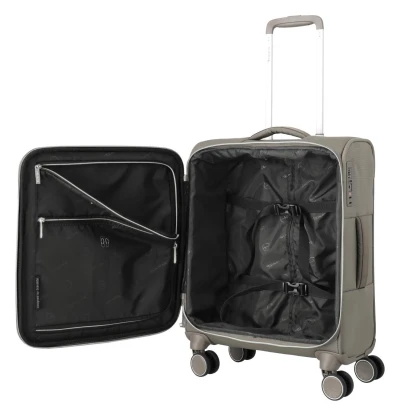 Travelite Tamaris Voyaage S šedohnědý kabinový kufr