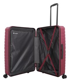 Travelite Trient L Bordeaux kufr + jmenovka na kufr