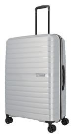 Travelite Trient L Silver kufr + kosmetická taštička zdarma Travelite Trient L Silver kufr + kosmetická taštička zdarma