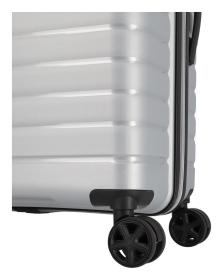 Travelite Trient L Silver kufr + kosmetická taštička zdarma