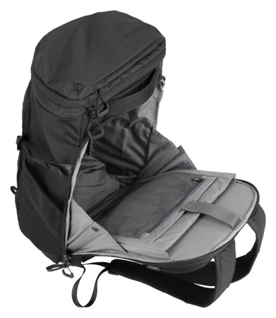 Travelite Venture Line Backpack XL černý palubní cestovní batoh