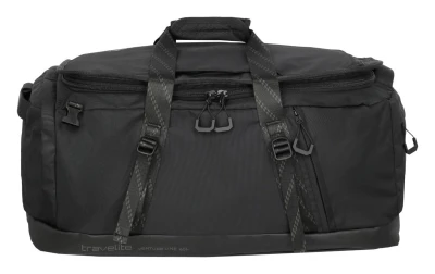 Travelite Venture Line Duffle L černá cestovní taška