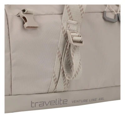 Travelite Venture Line Duffle M písková cestovní taška