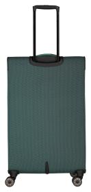 Travelite Viia 4w L Green kufr + kosmetická taštička zdarma